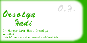 orsolya hadi business card